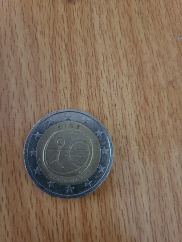 Euro coins rare stickman - coins,