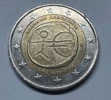 2 Euro Coin Stickman 1999-2009