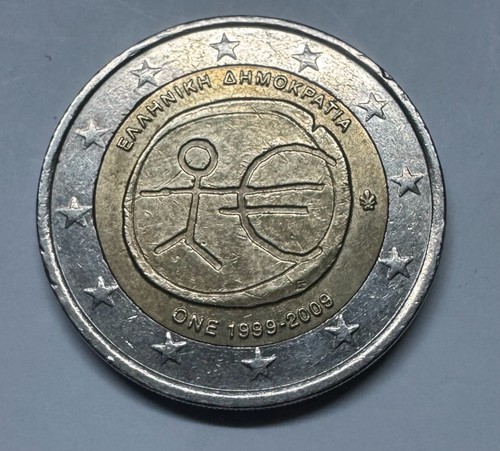 Euro coin stickman 1999 - coin, 1999-2009